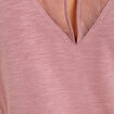 D&eacute;bardeur sans manches vieux rose femme