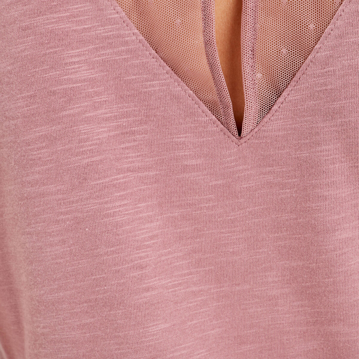 D&eacute;bardeur sans manches vieux rose femme