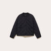 Veste matelass&eacute;e noir femme
