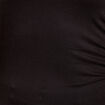 T-shirt thermique col en V plumetis noir femme