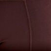 Leggings taille haute marron fonc&eacute; femme