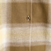 Chemise oversize manches longues vert femme