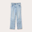 Jean droit taille standard denim triple stone femme