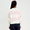 Pull manches longues ecru femme