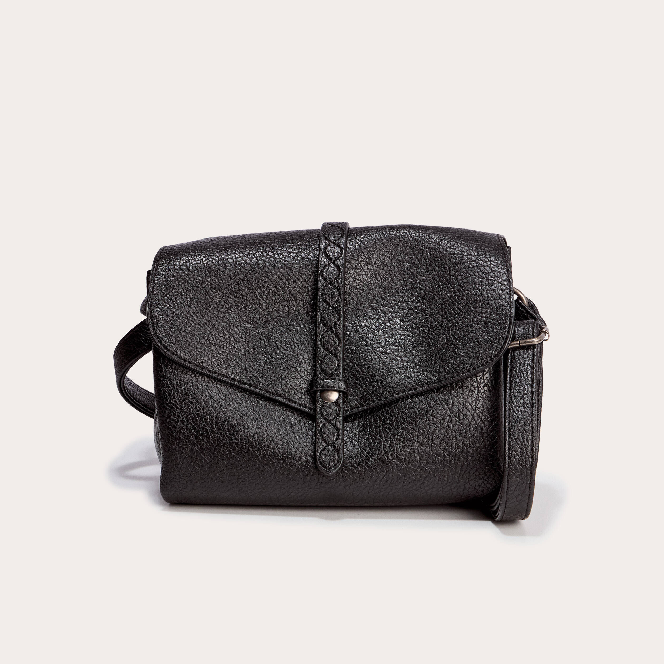 Sac Bandoulière Femme Petit - 6 Compartiments - Bandoulière Réglable - 26x9x24 Cm, 0,55 Kg - 9 Couleurs Disponibles - Atgbiem - 6