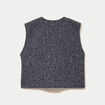 Gilet sans manches gris fonc&eacute; femme