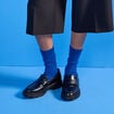 Mocassins noir femme
