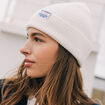 Bonnet ecru femme