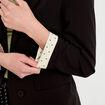 Blazer ajust&eacute; manches longues noir femme
