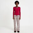Lot de 2 pyjamas manches longues rouge femme