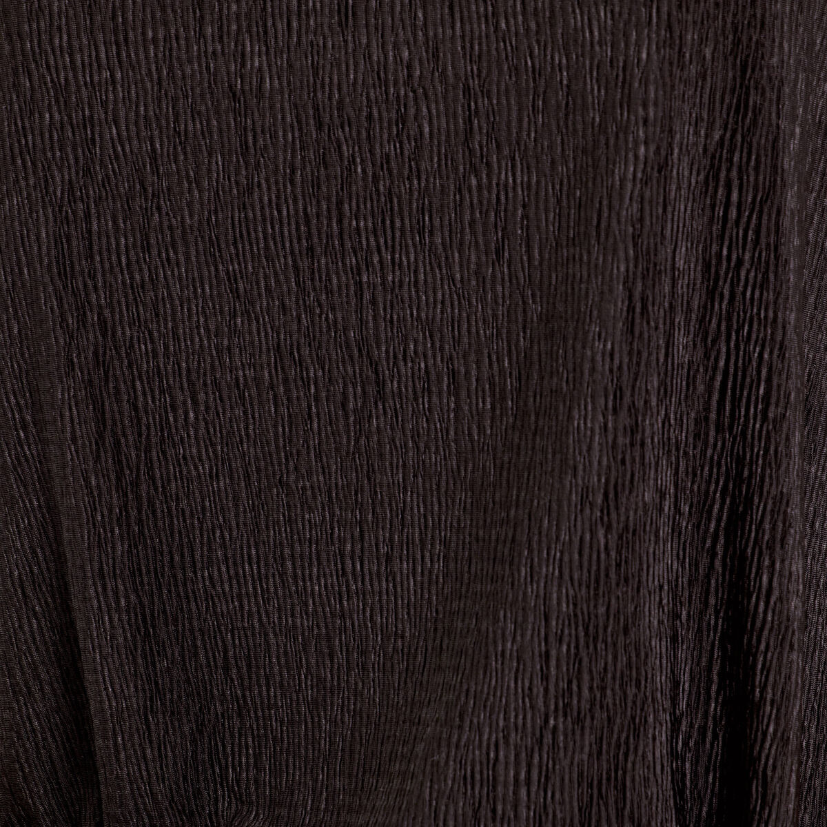 Blouse sans manches pliss&eacute;e noir femme