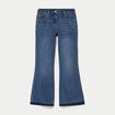 Jean bootcut taille standard denim stone femme