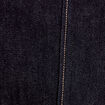 Gilet cintr&eacute; sans manches en jean denim brut femme