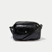 Sac aspect daim noir femme