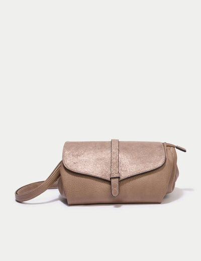 Sac similicuir beige femme