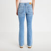 Jeans flare denim triple stone femme