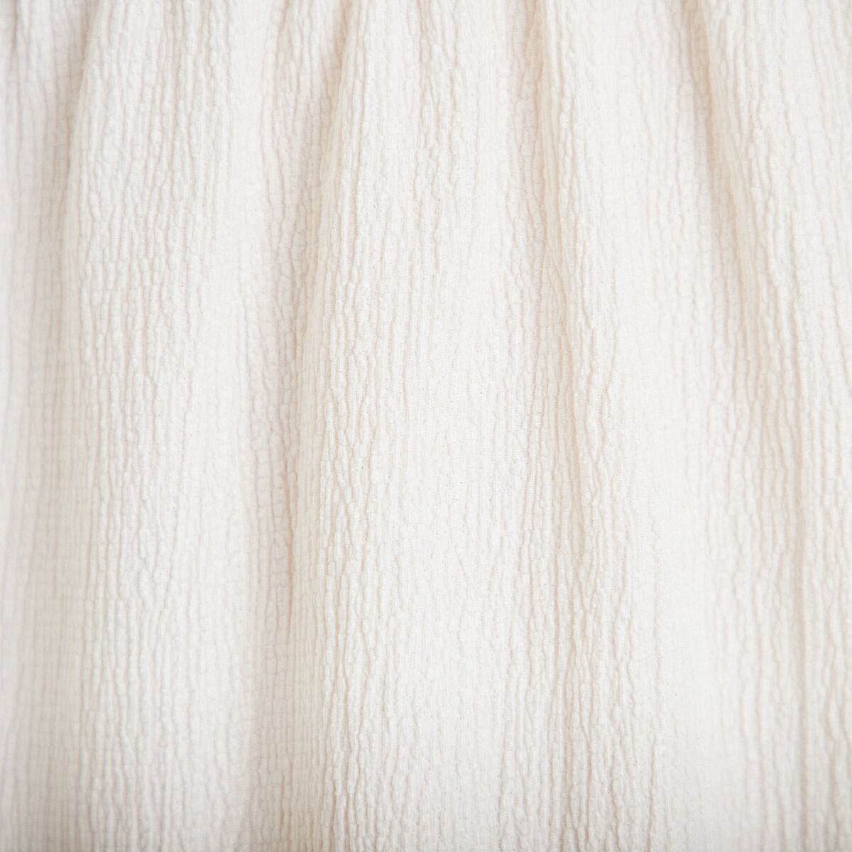 D&eacute;bardeur ajust&eacute; d&eacute;tail broderie ecru femme