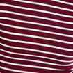 T-shirt ajust&eacute; col rond manches longues rose femme