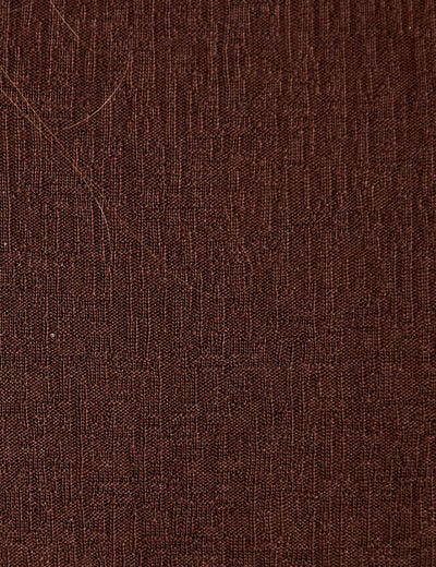 T-shirt manches courtes aspect dentelle marron fonc&eacute; femme