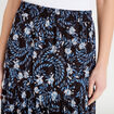 Jupe longue fluide noir femme