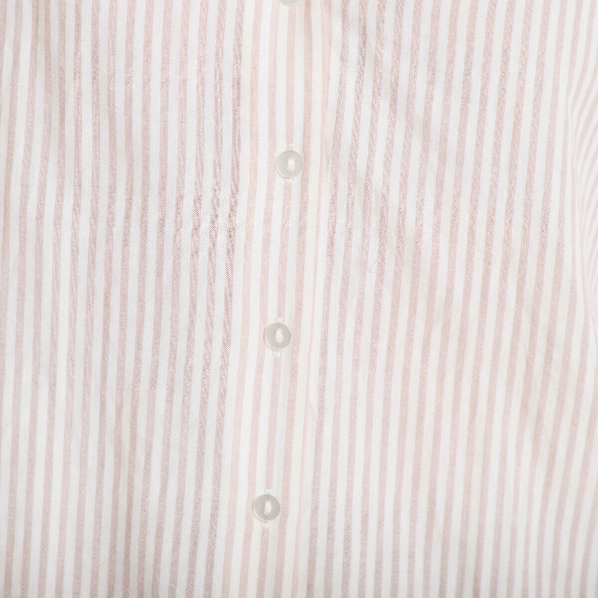 Blouse col v broderie manches 3/4 sable femme