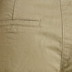 Short chino ceintur&eacute; vert femme