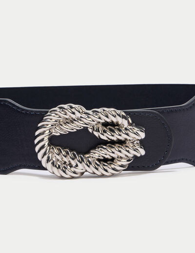 Ceinture bleu marine femme