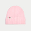 Bonnet rose clair femme