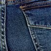 Short slim cigarette en jean stretch denim dirty femme