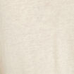 T-shirt manches courtes ecru femme