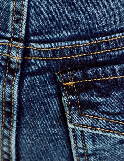 Jean bootcut taille basse denim dirty femme