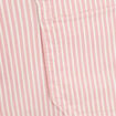 Pantalon large cropped taille haute rose nude femme