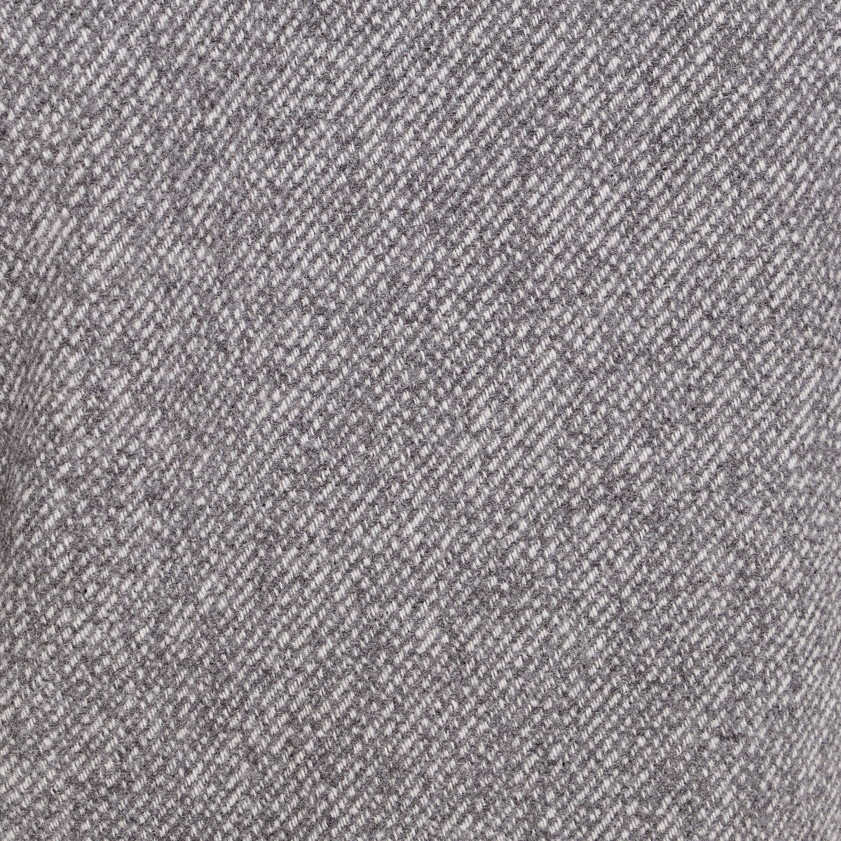Manteau droit long &agrave; capuche gris clair femme
