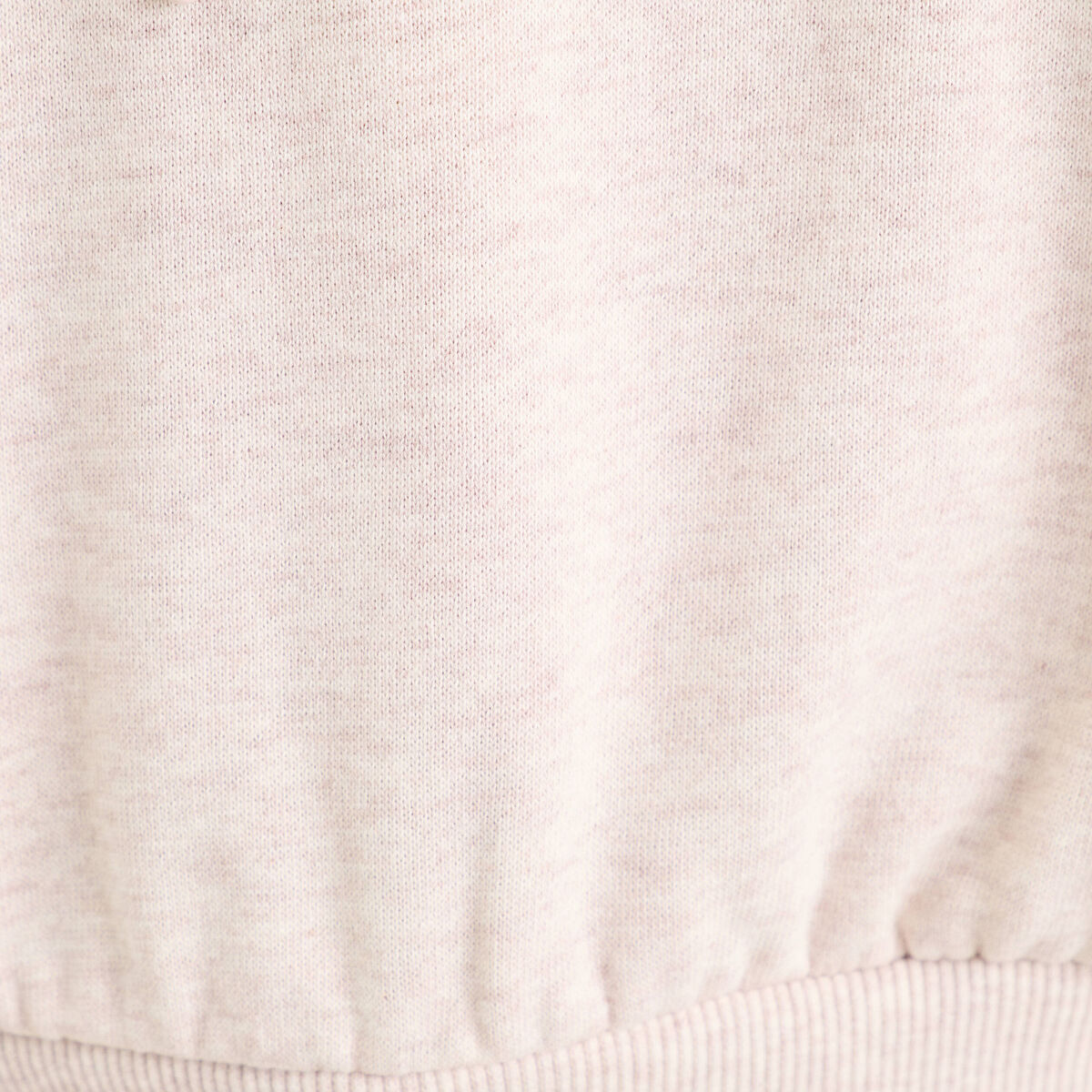 Sweat effet polaire fausse fourrure sable femme