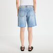 Bermuda en jean avec ceinture amovible denim triple stone femme