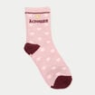 Bo&icirc;te cadeau chaussettes rose clair femme