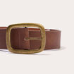 Ceinture marron fonc&eacute; femme