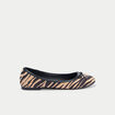Ballerines marron femme