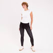Jean skinny taille basse denim noir femme