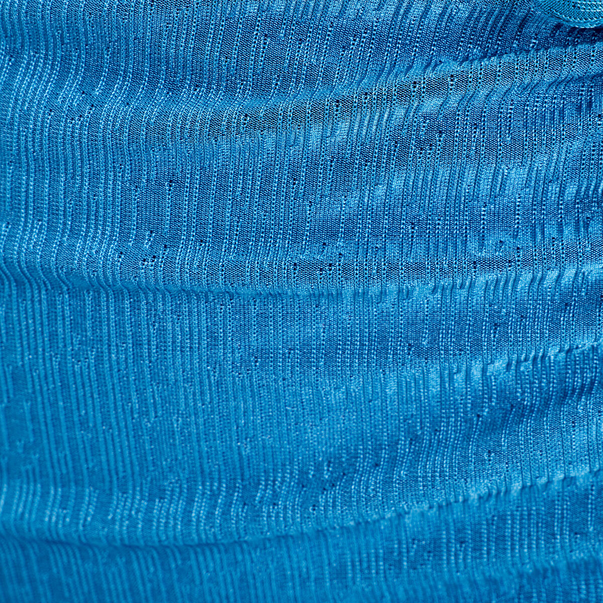 Jupe moulante fendue bleu femme