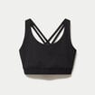 Brassi&egrave;re de sport fines bretelles noir femme