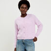 Gilet ajour&eacute; manches longues parme femme