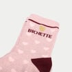 Bo&icirc;te cadeau chaussettes rose clair femme