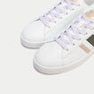 Baskets basses ecru femme