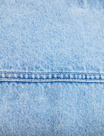 Veste en jean manches longues denim triple stone femme