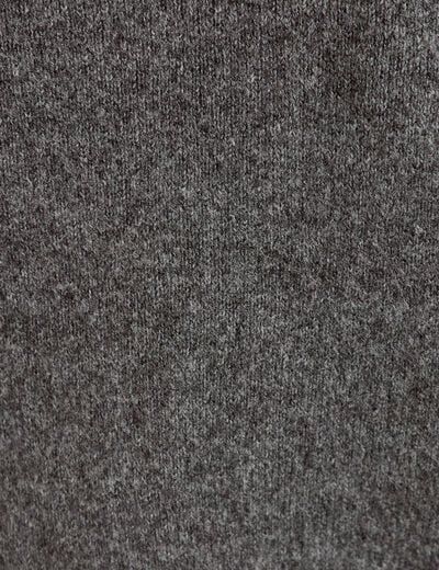 Gilet ample sans manches gris fonc&eacute; femme