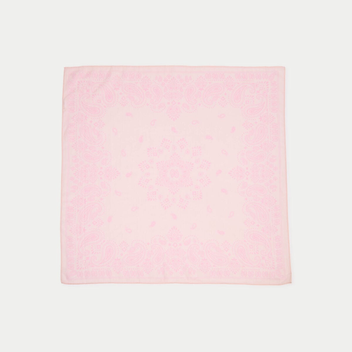 Foulard rose clair femme