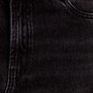 Jean coupe large denim noir femme