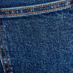 Jean wide leg cropped taille haute denim stone femme