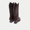 Bottes esprit western marron femme
